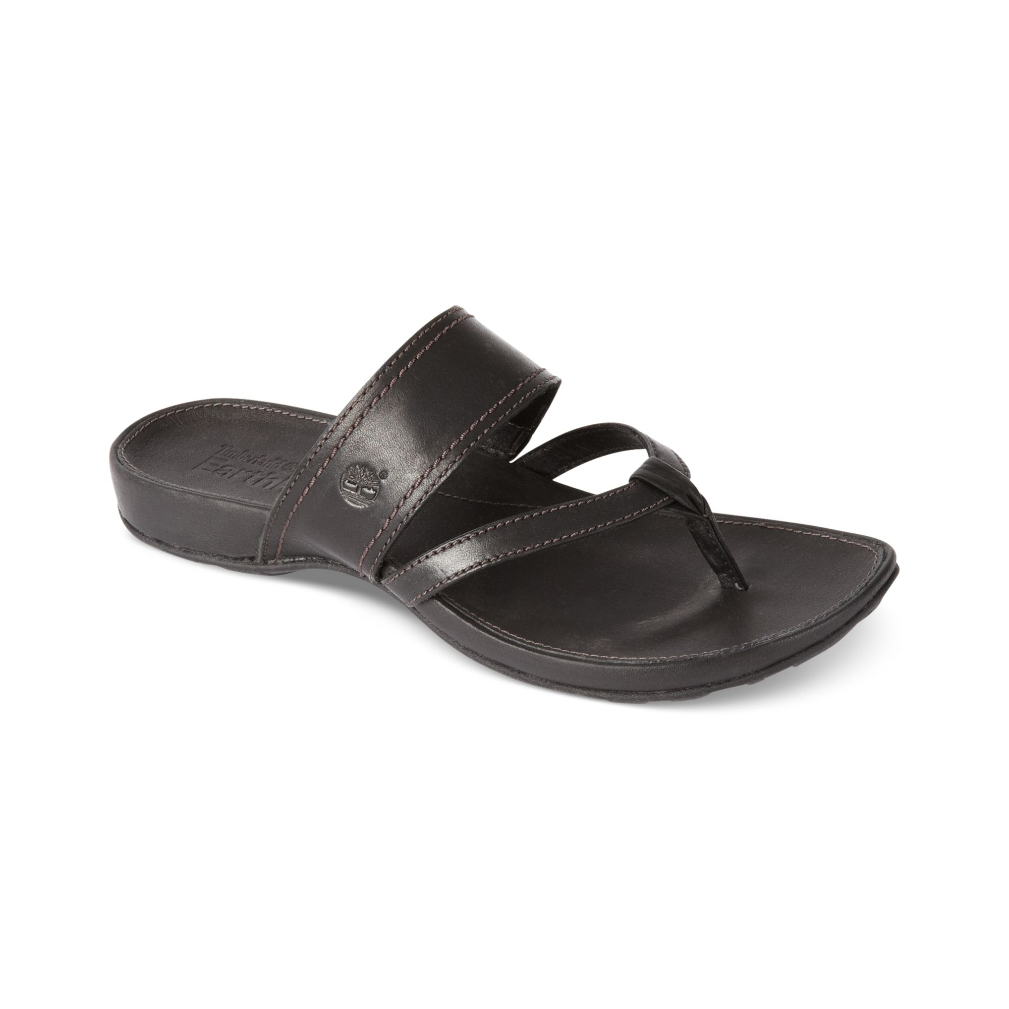 Timberland Womens Lola Bay Sandals in Black | Lyst