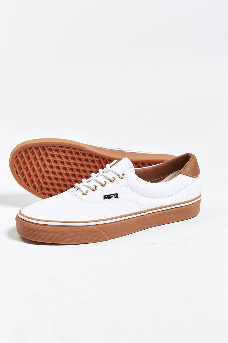 white vans with gum