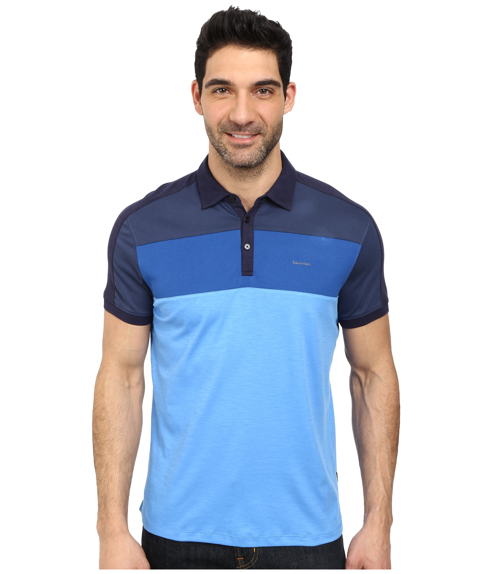 calvin klein men's polo