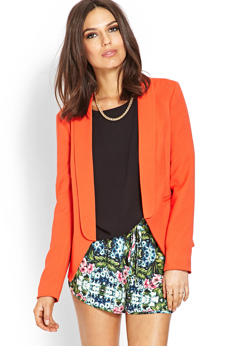 leather blazer forever 21
