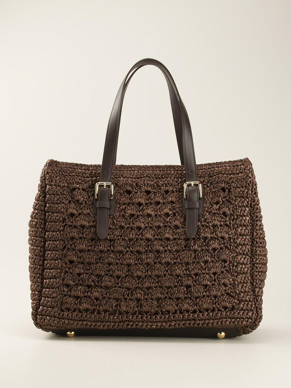 dolce and gabbana woven bag