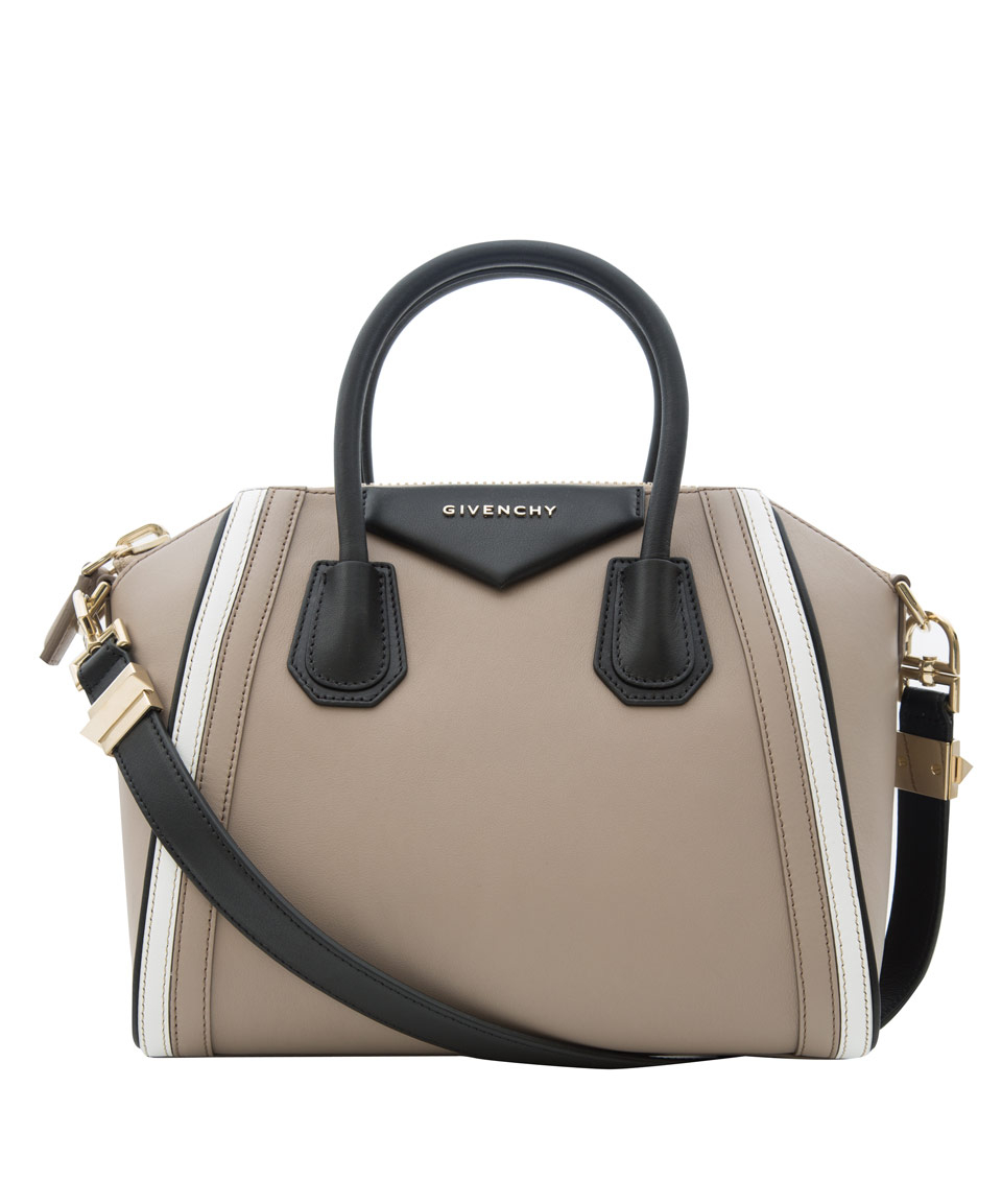Lyst Givenchy Small Tricolour Antigona Bag In Natural Gallery Women S Givenchy Antigona