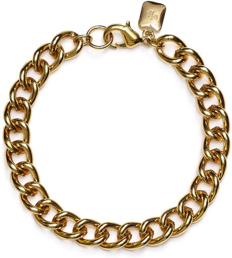 Ralph lauren Lauren Curb Chain Bracelet in Gold