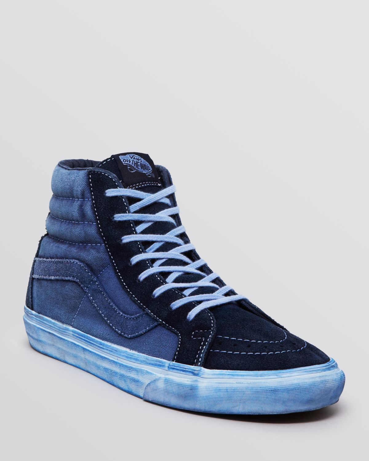 Lyst - Vans Sk8 High Top Reissue Ca Sneakers in Blue for Men