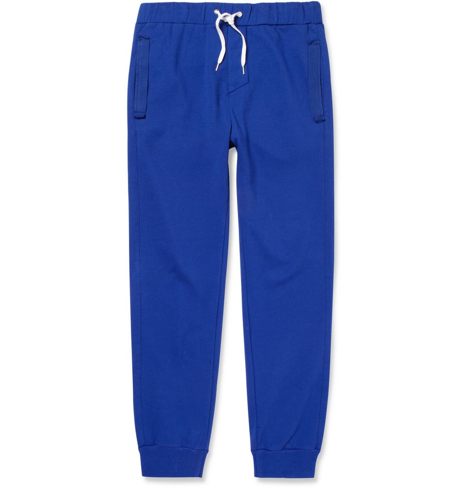 blue sweatpants outfit men