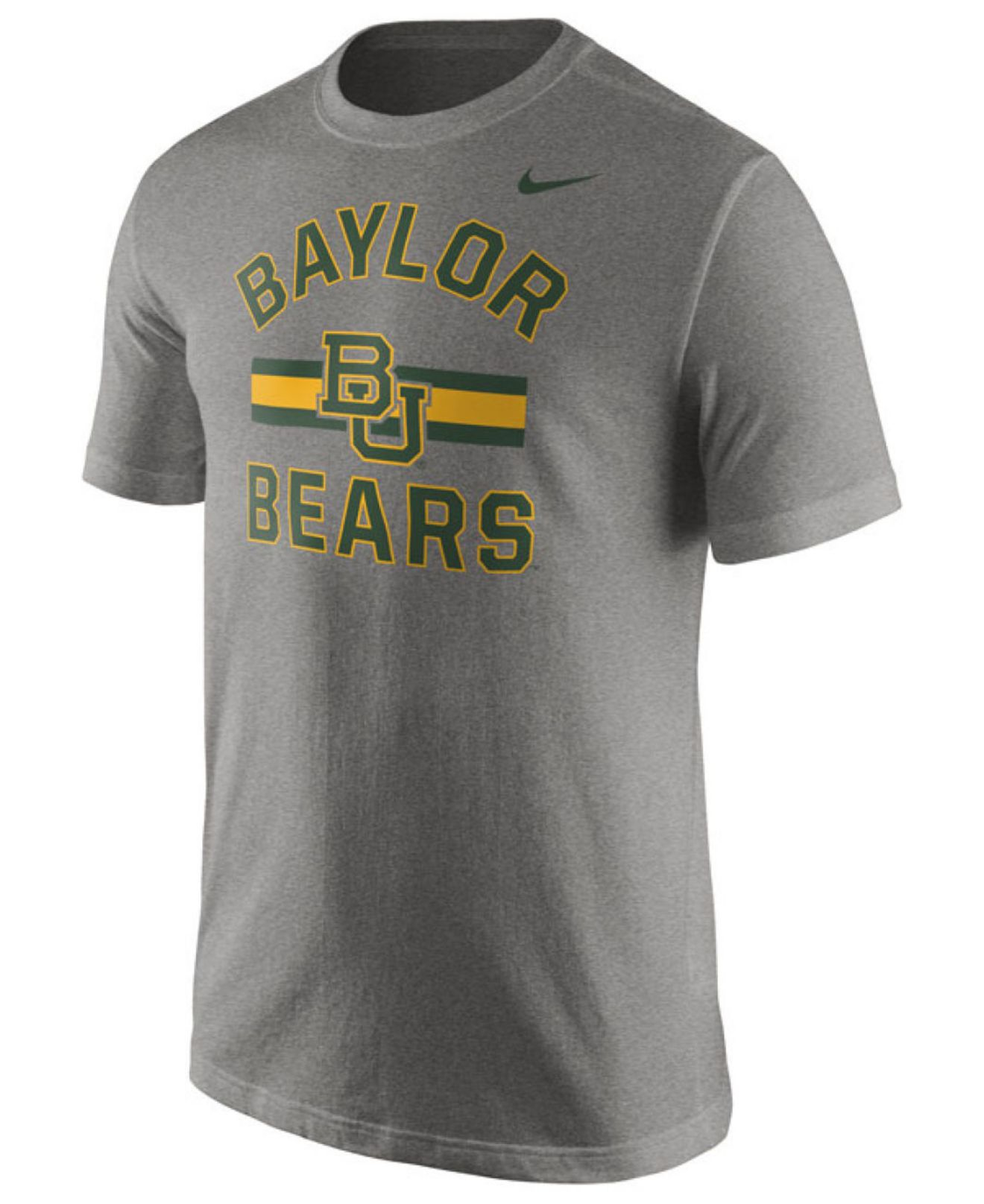 Lyst - Nike Men's Baylor Bears Stadium Team First Stripe T-shirt in ...