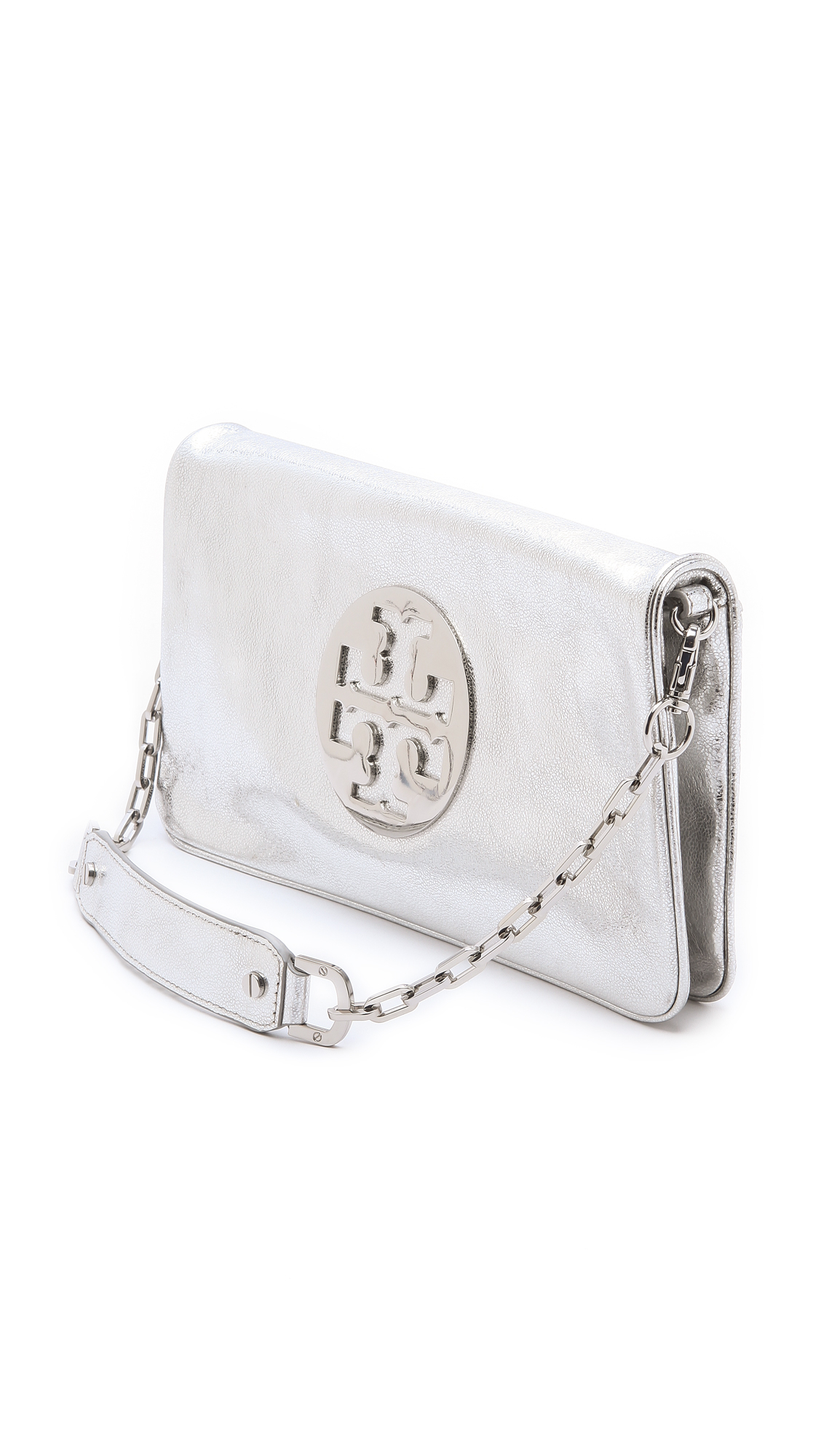 tory burch clutch tan