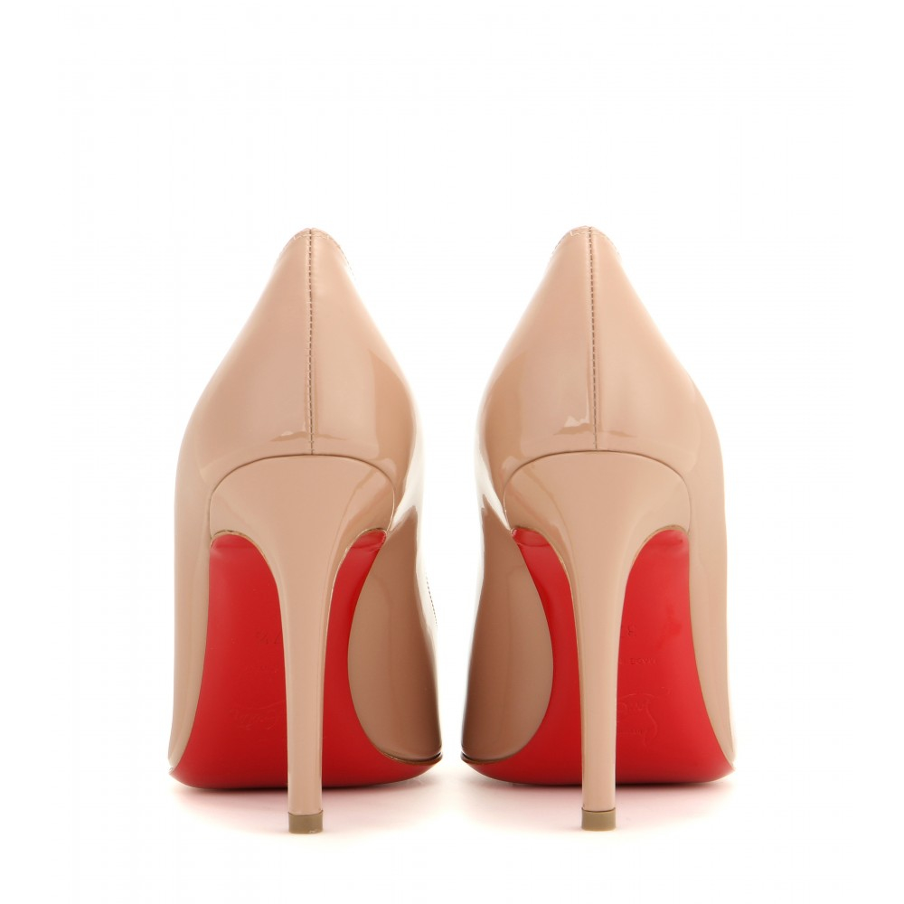 christian louboutin Simple pumps Beige patent leather | Learn to ...  