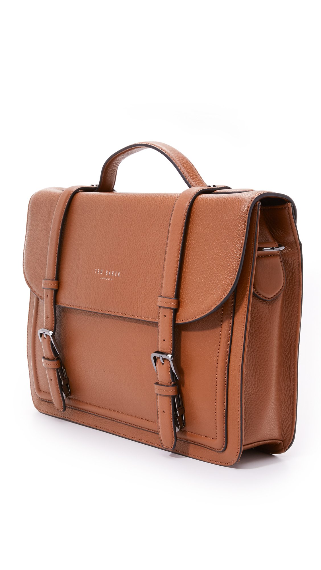 leather laptop bag ted baker