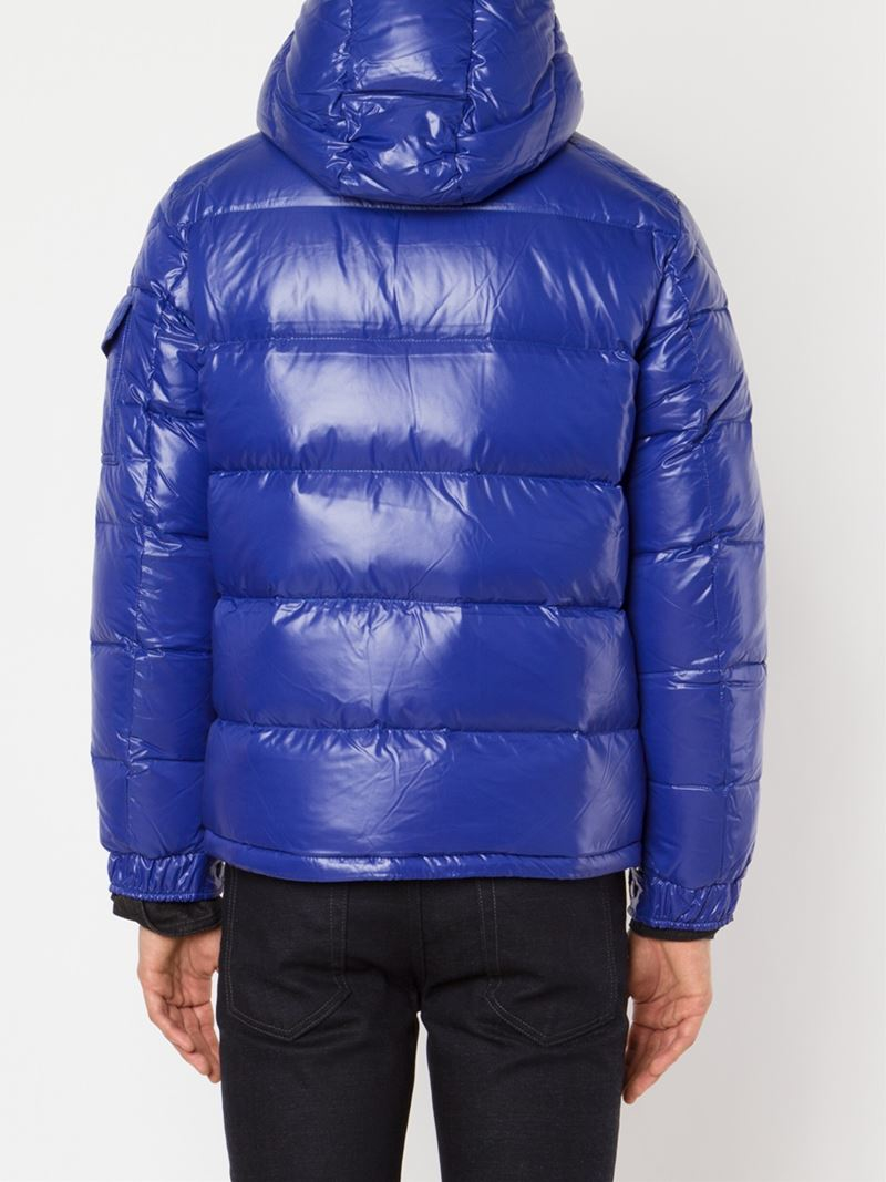 Moncler Maya Quilted Jacket in Blue for Men | Lyst