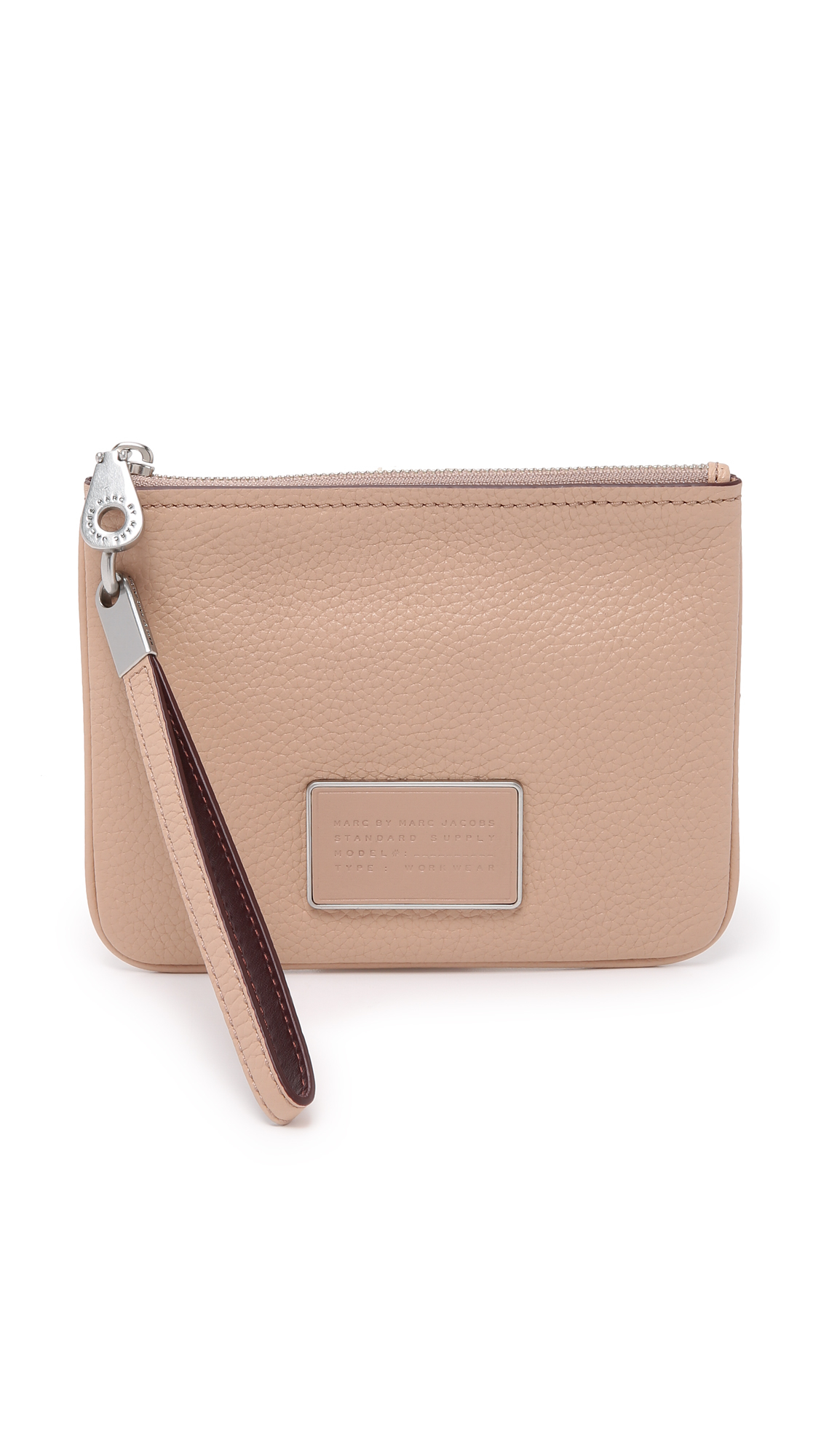 Lyst - Marc By Marc Jacobs Ligero Capacity Wristlet Pouch in Natural