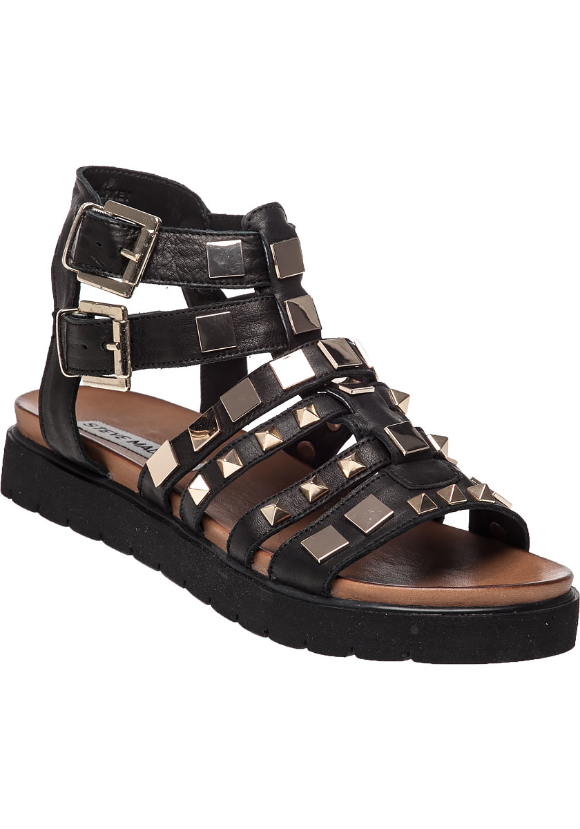 steve madden black sandals dsw