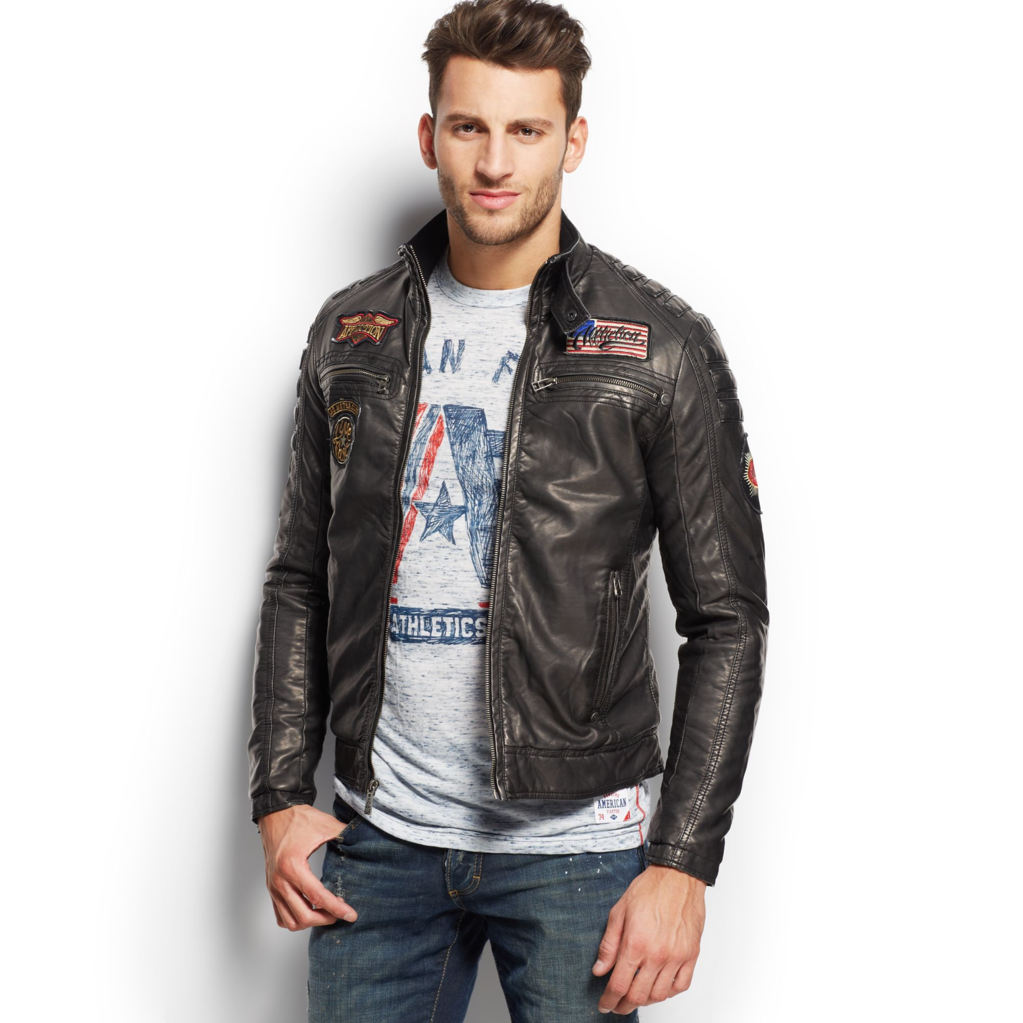 Armani Exchange Leather Jackets For Mens Jacket Armani Exchange Archives Ashley Weston Suede Leather Jacket