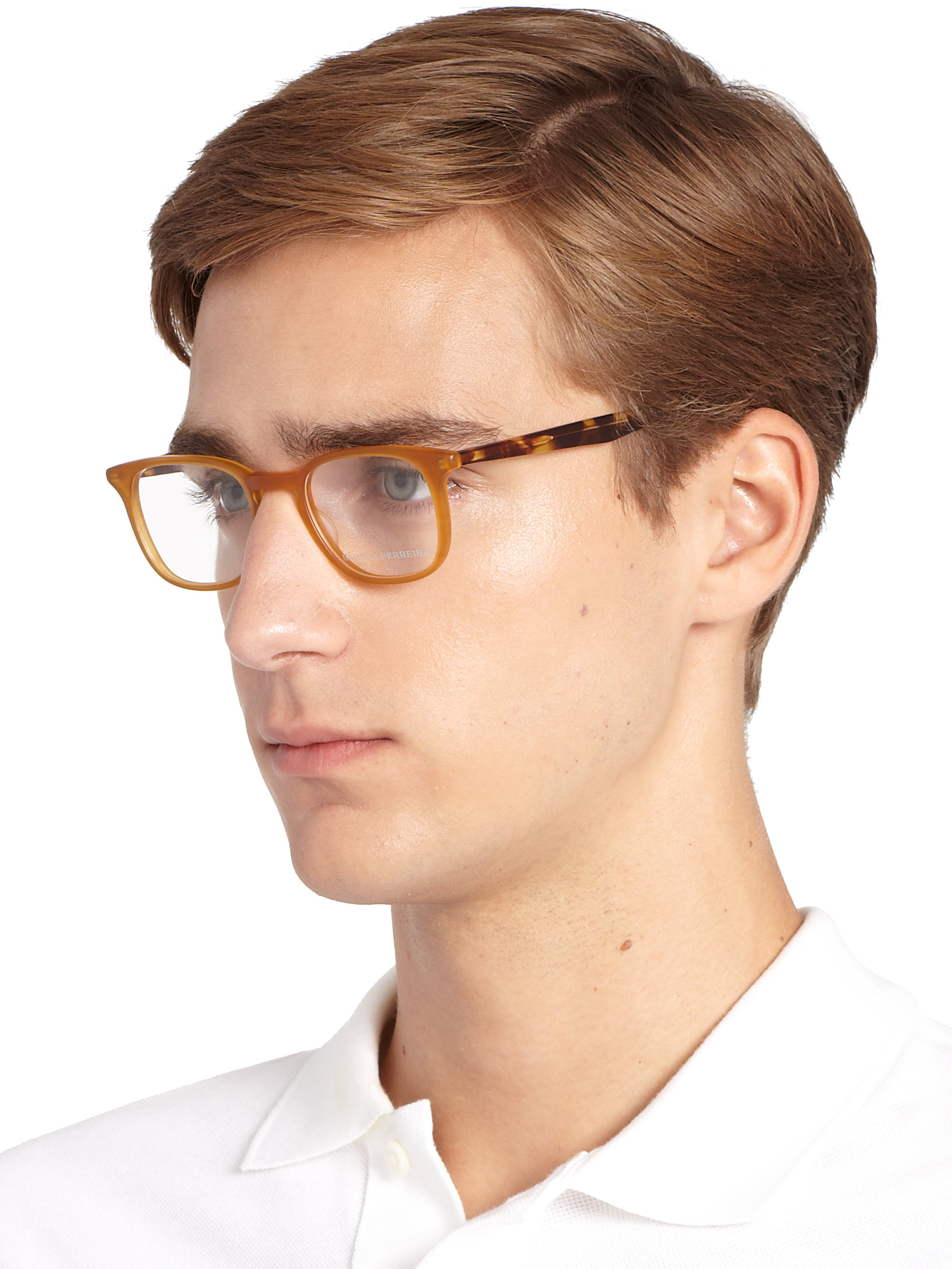 Lyst - Barton Perreira Woody Square Optical Frames in Brown for Men