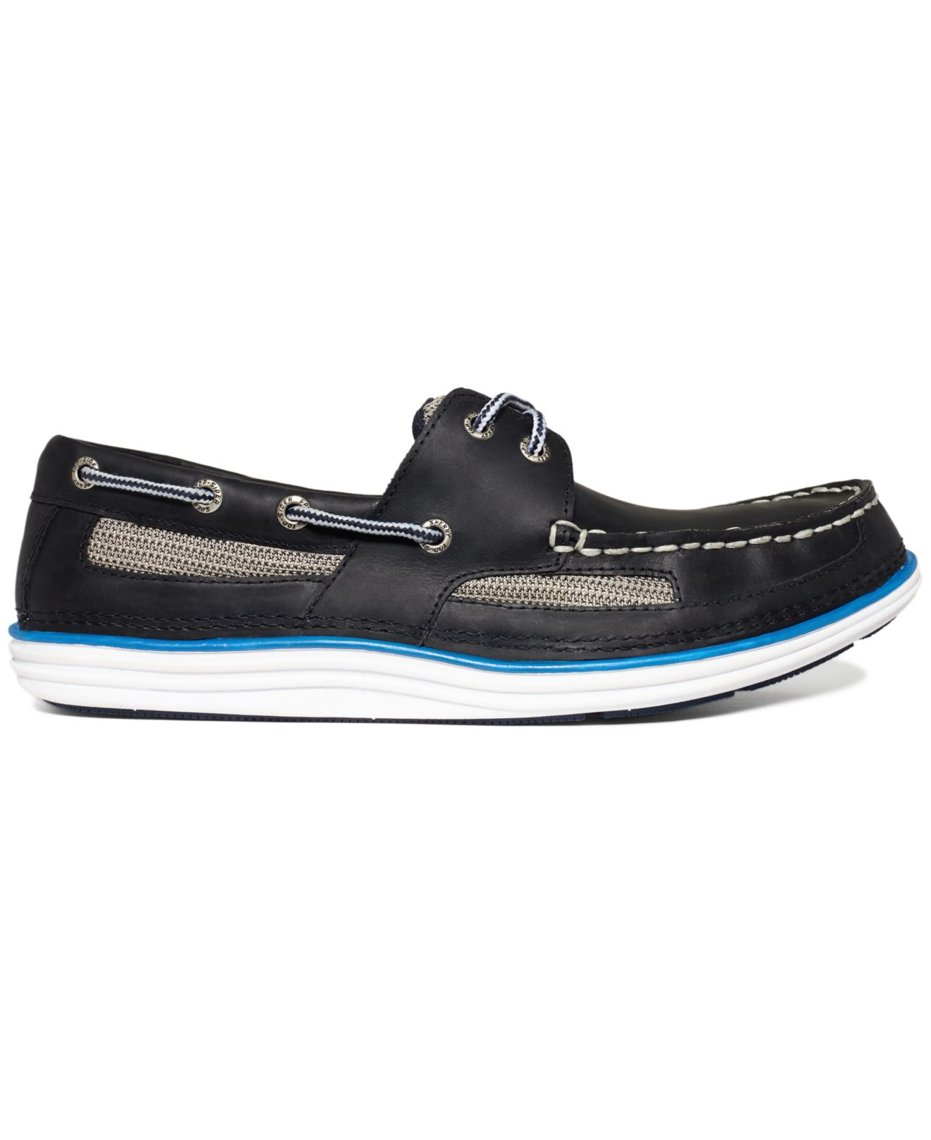 dark blue sperrys