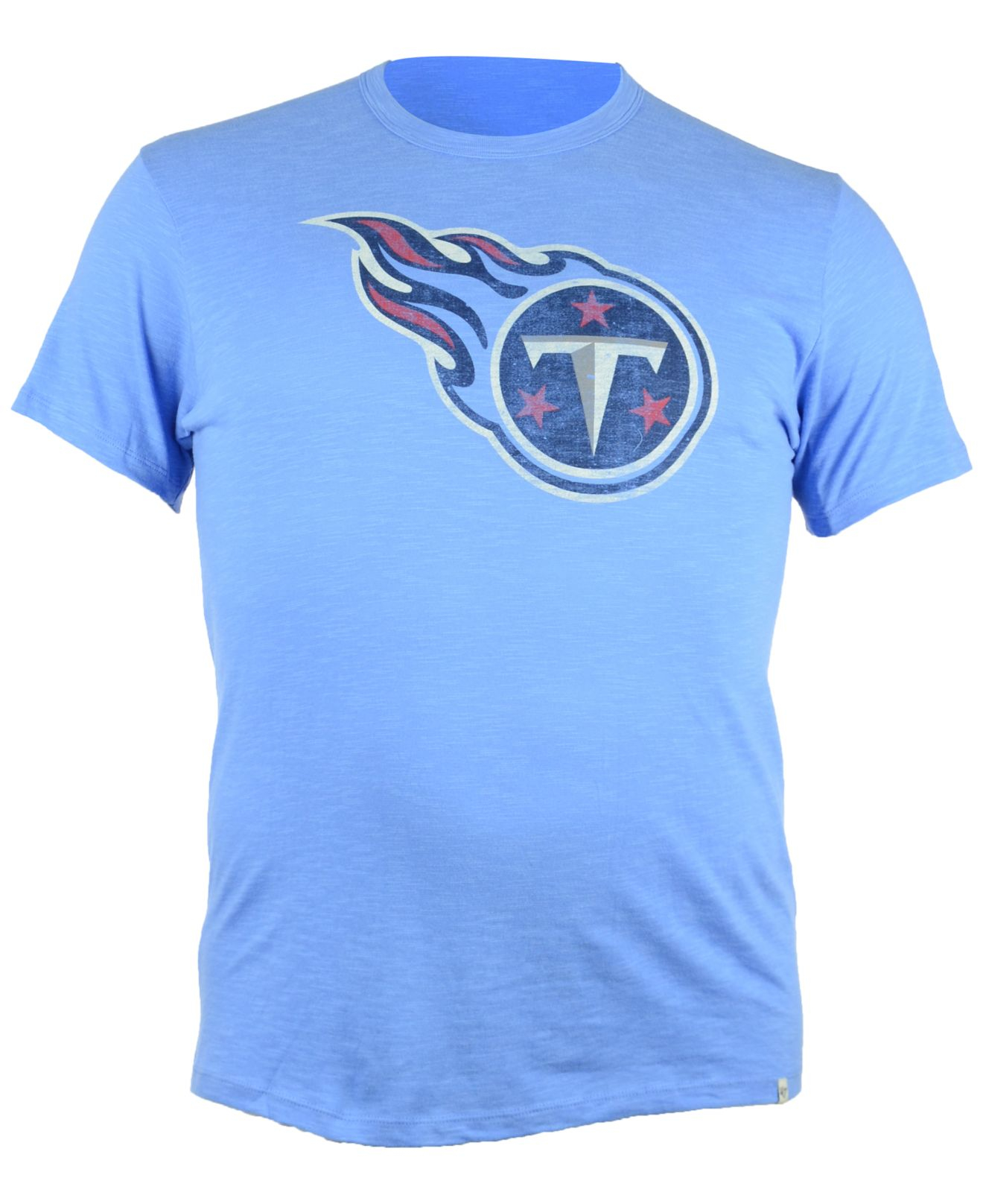 47 brand Men's Short-sleeve Tennessee Titans Logo Scrum T-shirt in Blue ...