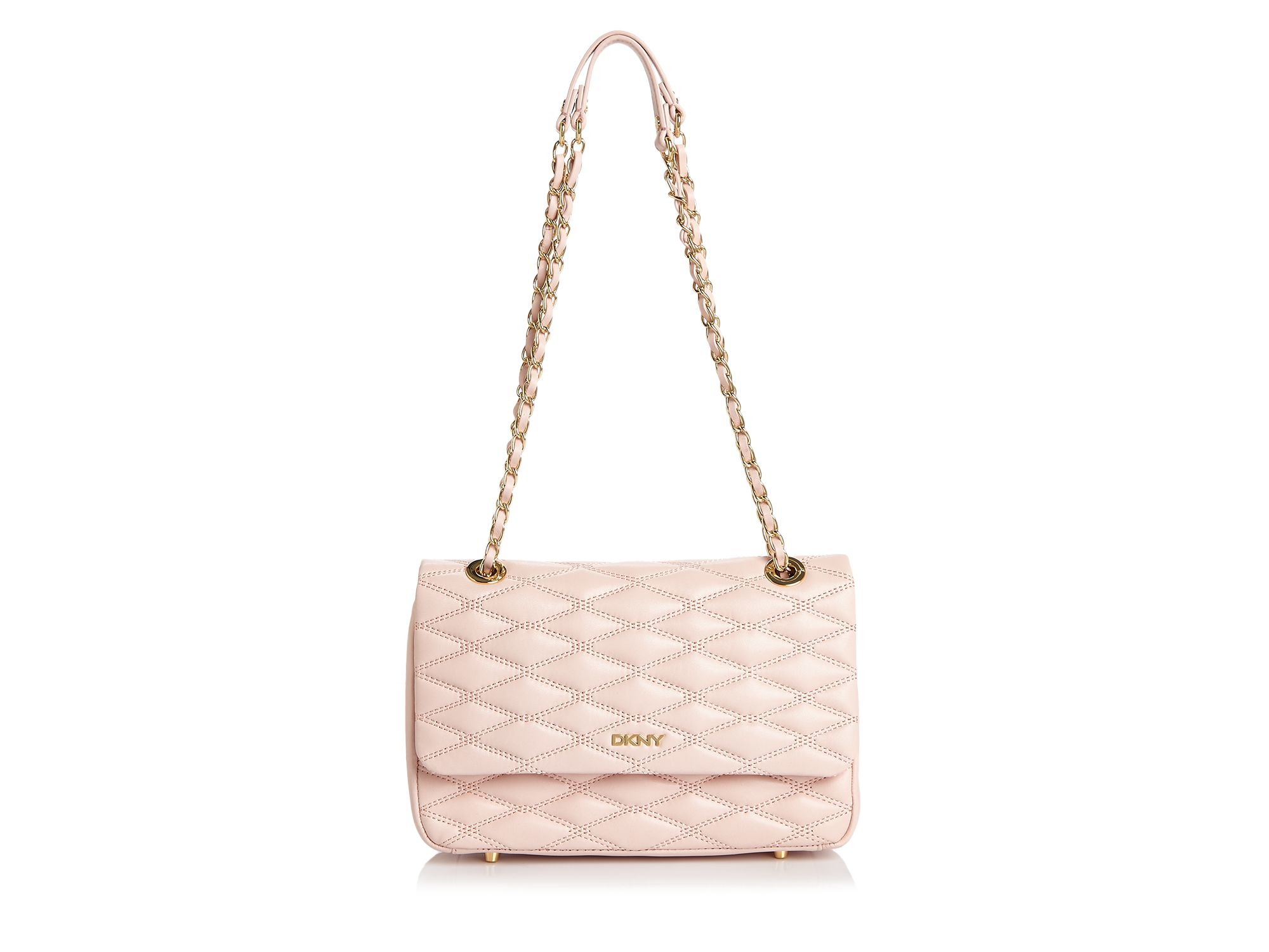 dkny pink luggage