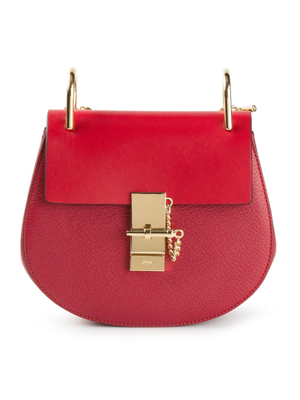 red chloe handbag