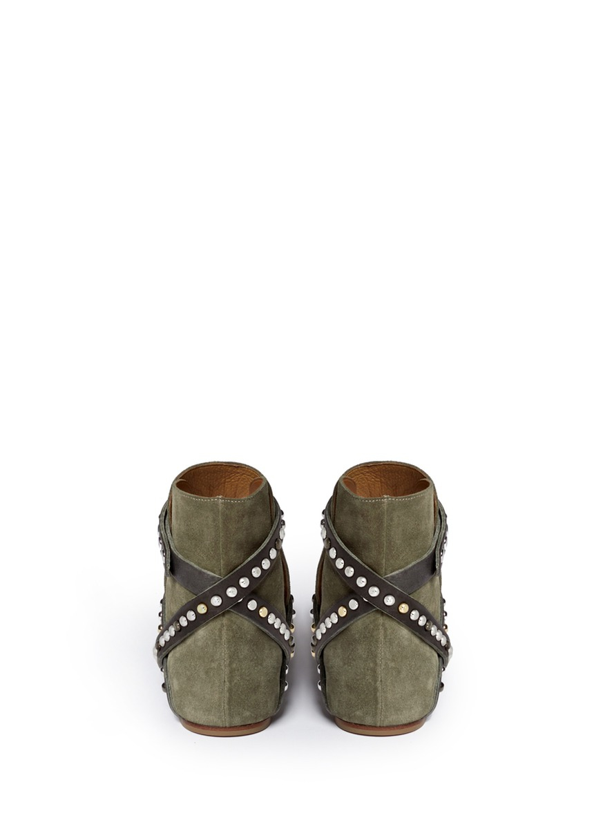 isabel marant boots brown