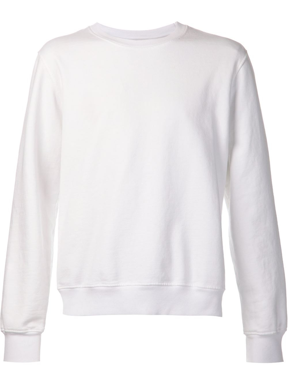 Download Fadeless Crew Neck Sweatshirt in White for Men | Lyst