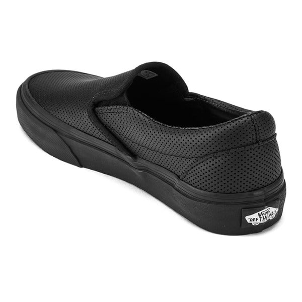 vans slip on trainers leather vans slip on trainers leather