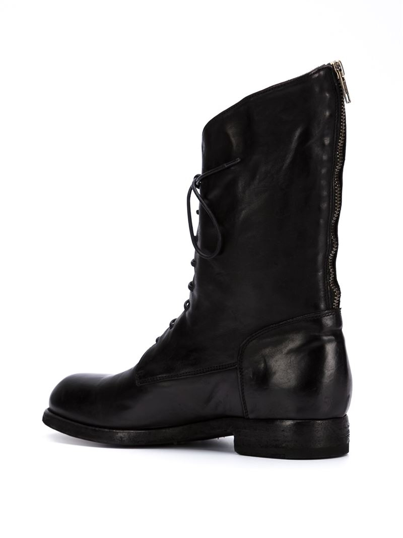 Lyst - Officine Creative Mid-calf Length Boots in Black