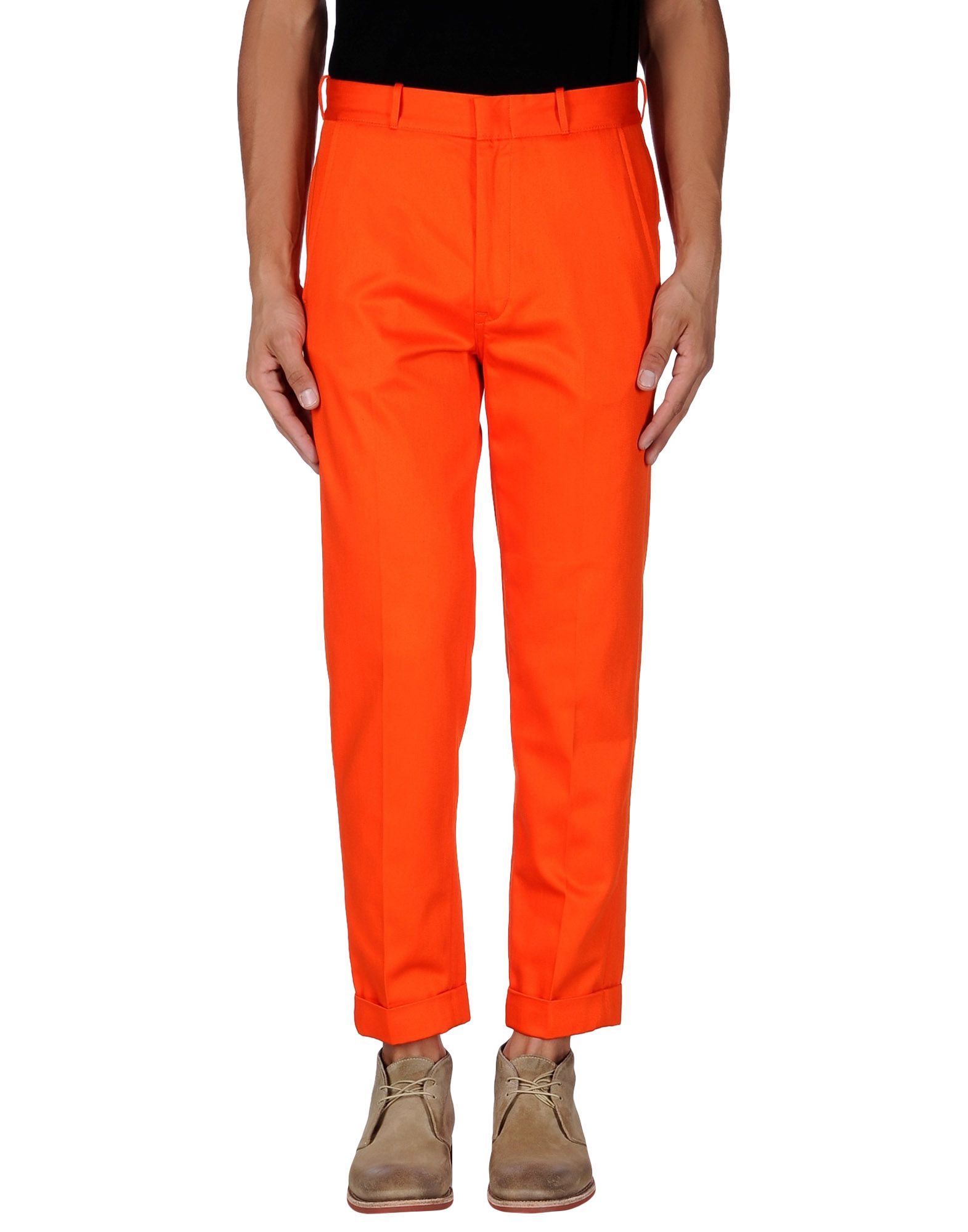 orange pants mens