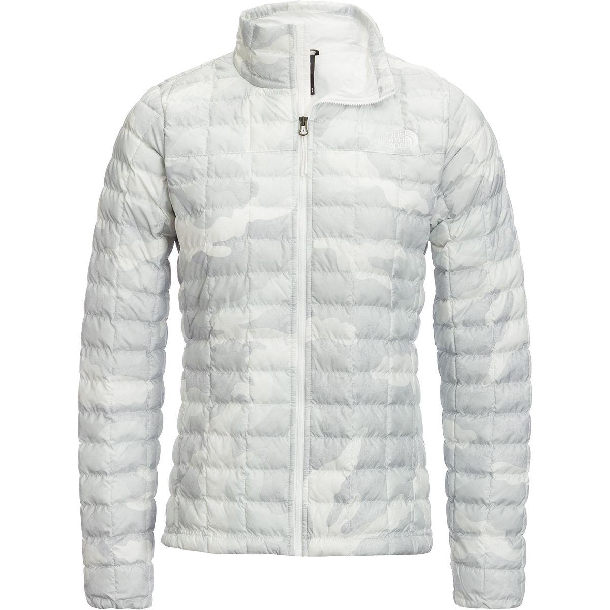 the north face phlego synthetic insulated jacket in white