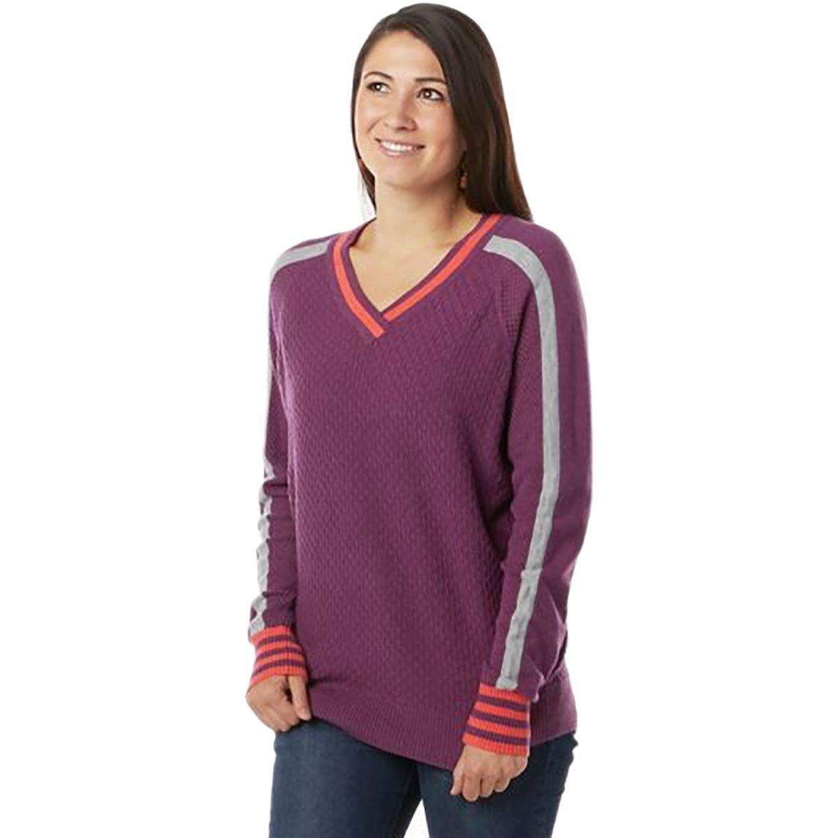 Smartwool Wool Frosted Valley V-neck Sweater in Purple - Lyst