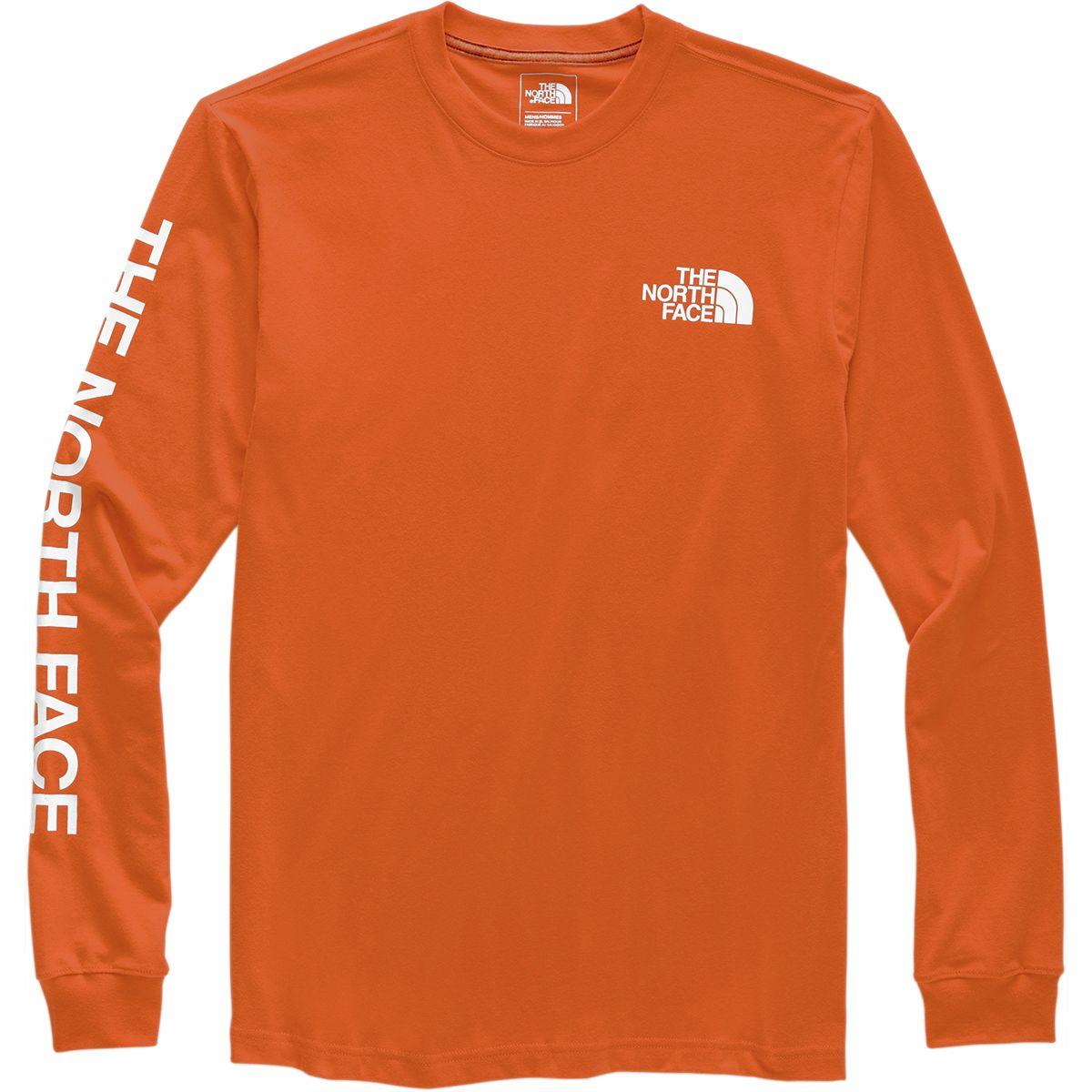 long sleeve north face t shirt