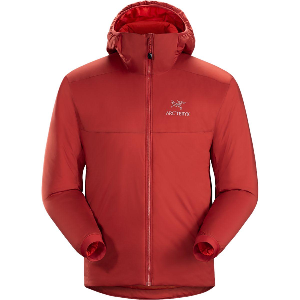 Arc'teryx Synthetic Atom Ar Hooded Insulated Jacket in Red for Men - Lyst