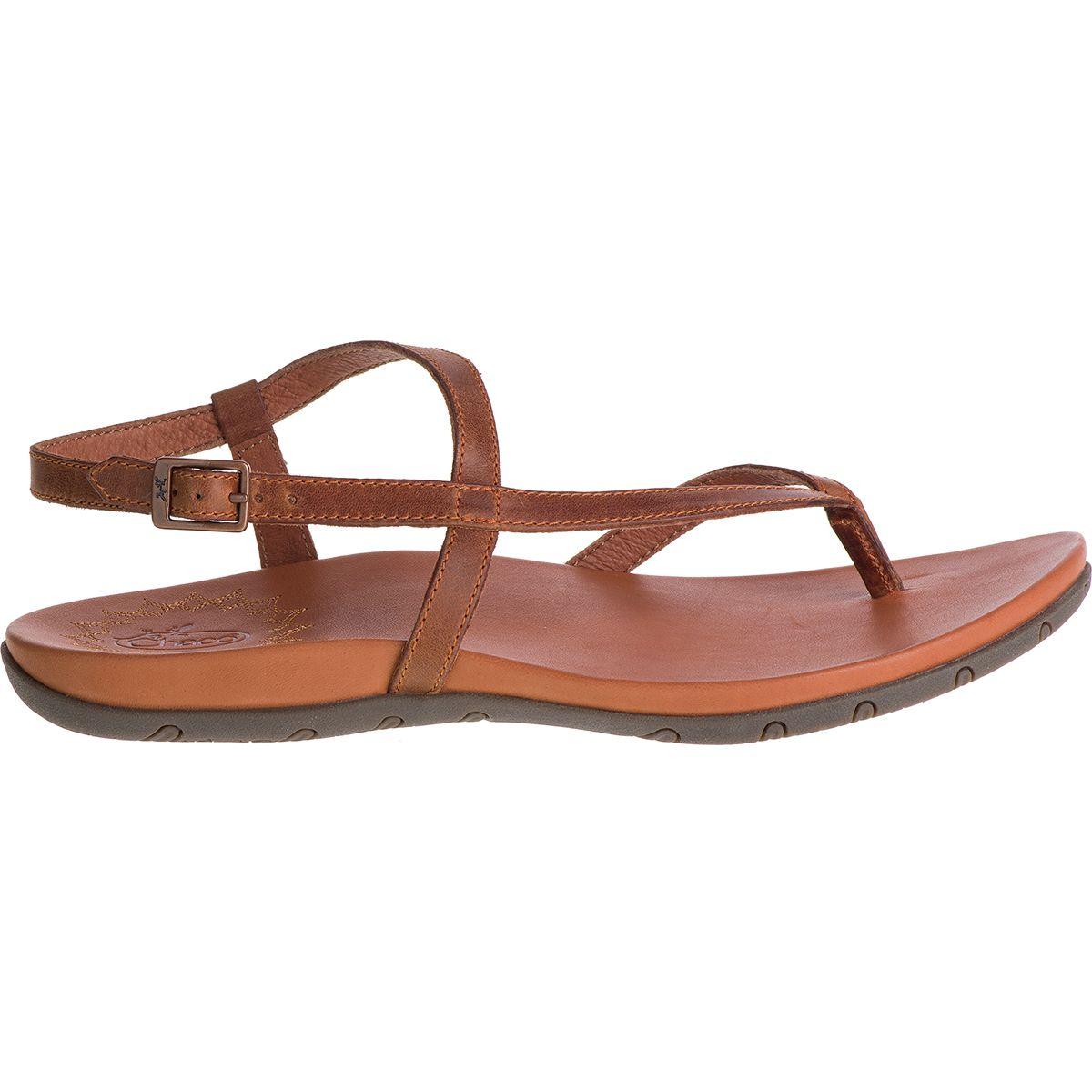 Chaco Leather Rowan Sandal in Rust (Brown) - Lyst