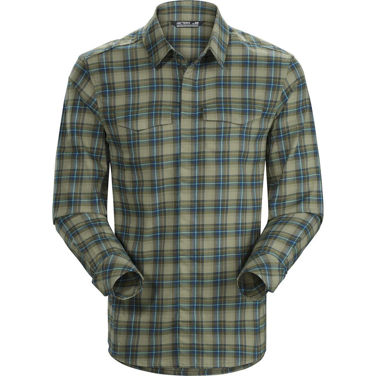 Arc'teryx Flannel Gryson Long-sleeve Button-down Shirt in Green for Men ...