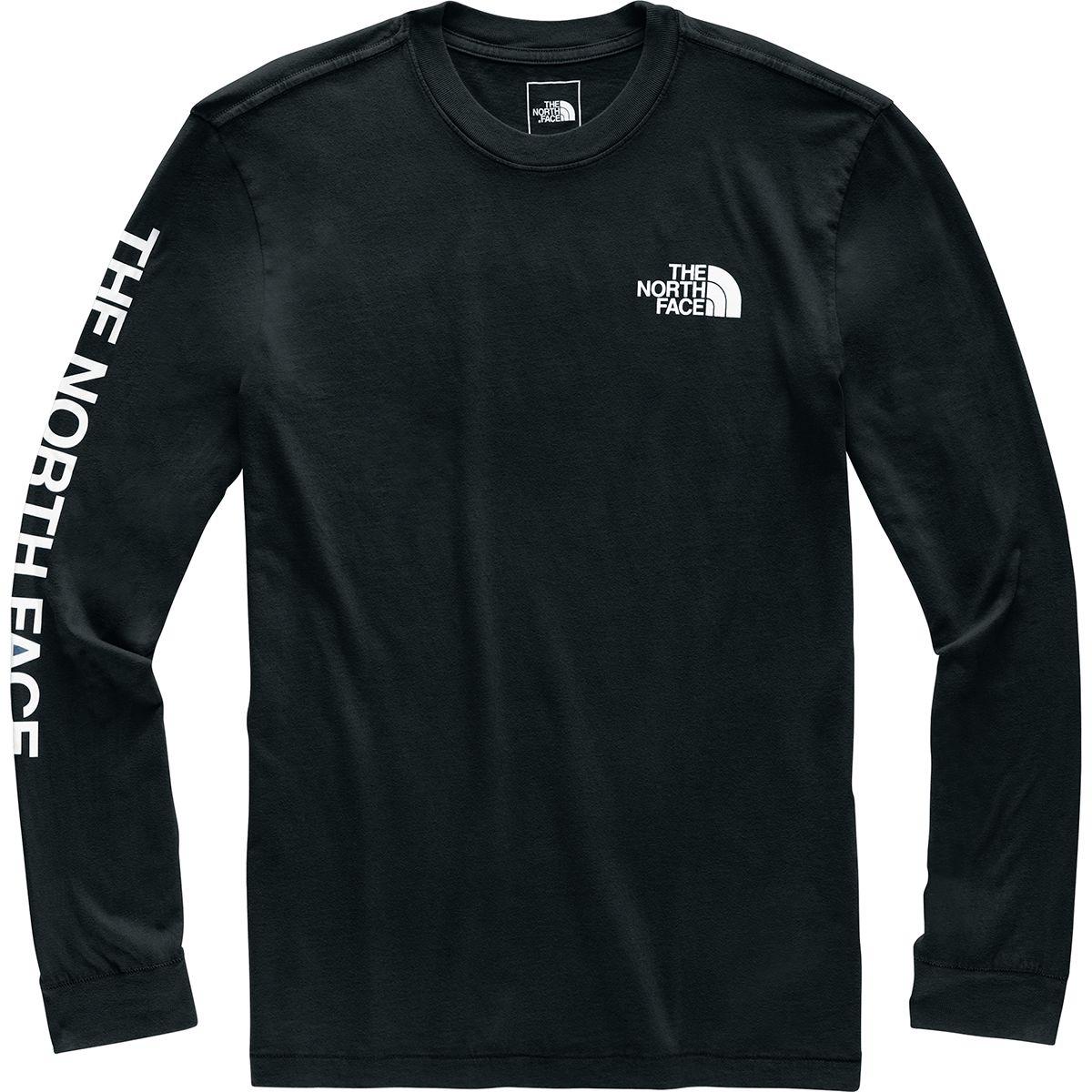 The North Face Sleeve Hit Long-sleeve T-shirt in Black for Men - Save 3 ...