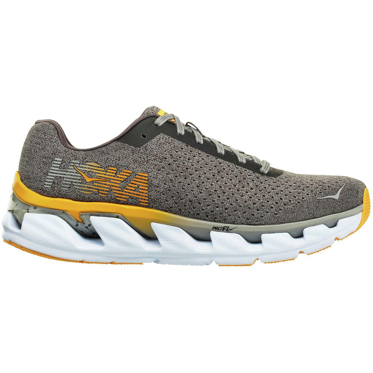 Hoka One One Lace Elevon Running Shoe in Gray for Men Lyst