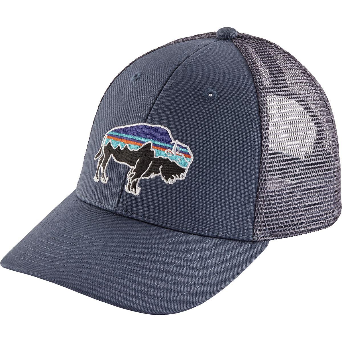 Patagonia Fitz Roy Bison Lopro Trucker Hat in Blue for Men - Lyst