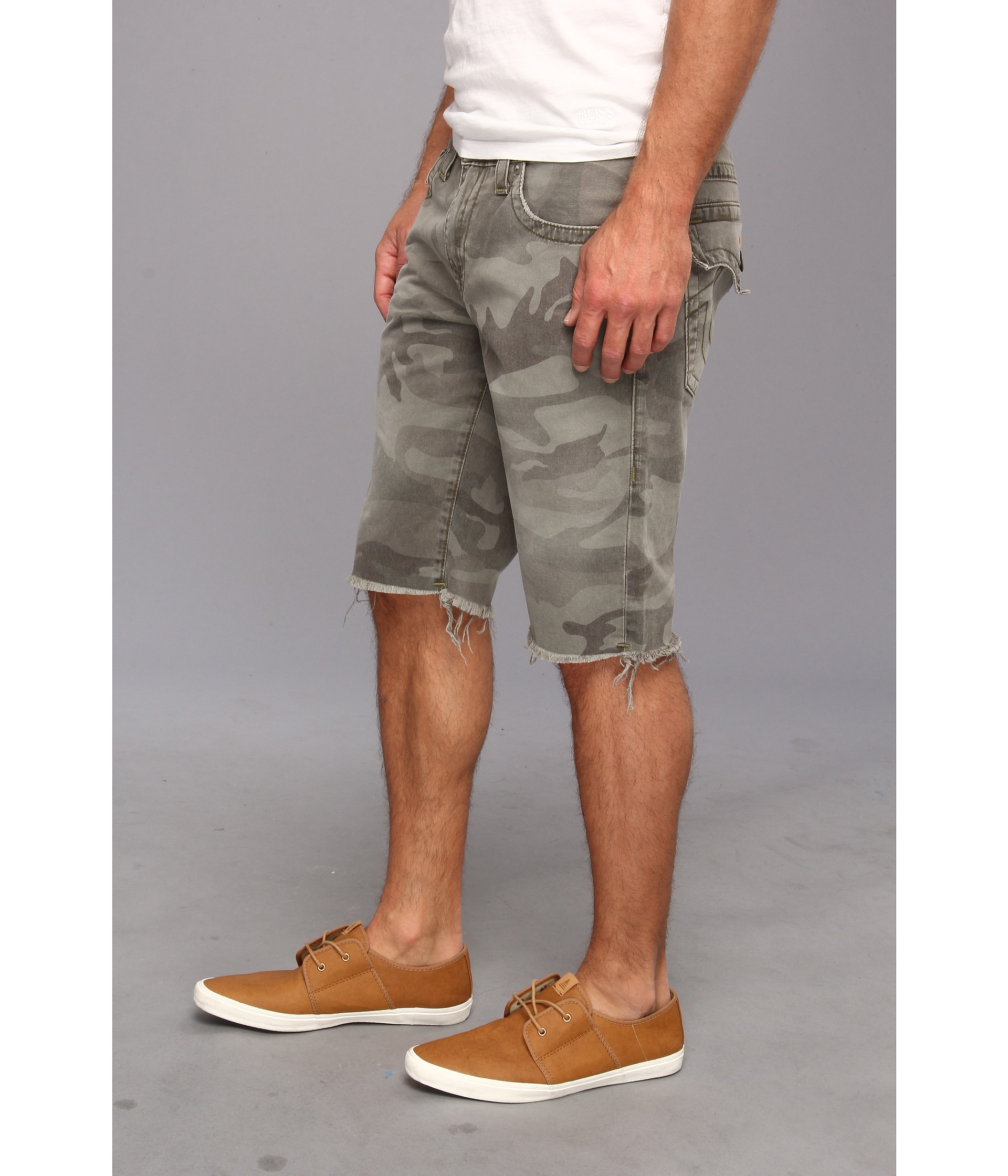 Lyst True Religion Ricky Cut Off Short Camo for Men
