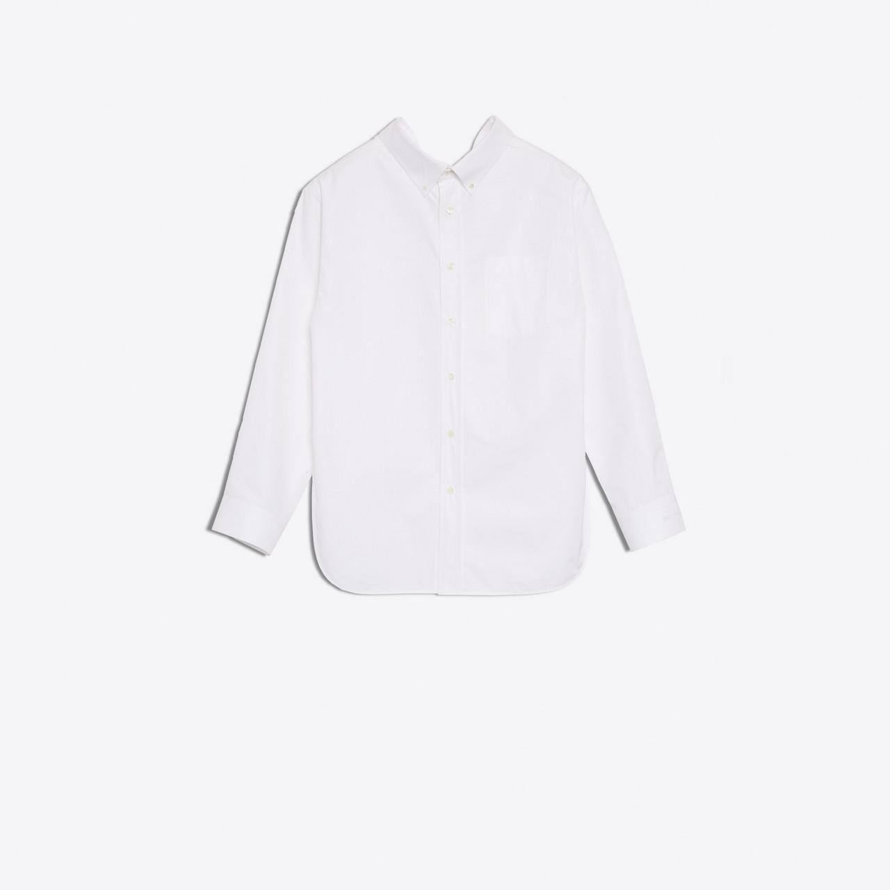 balenciaga shirt white