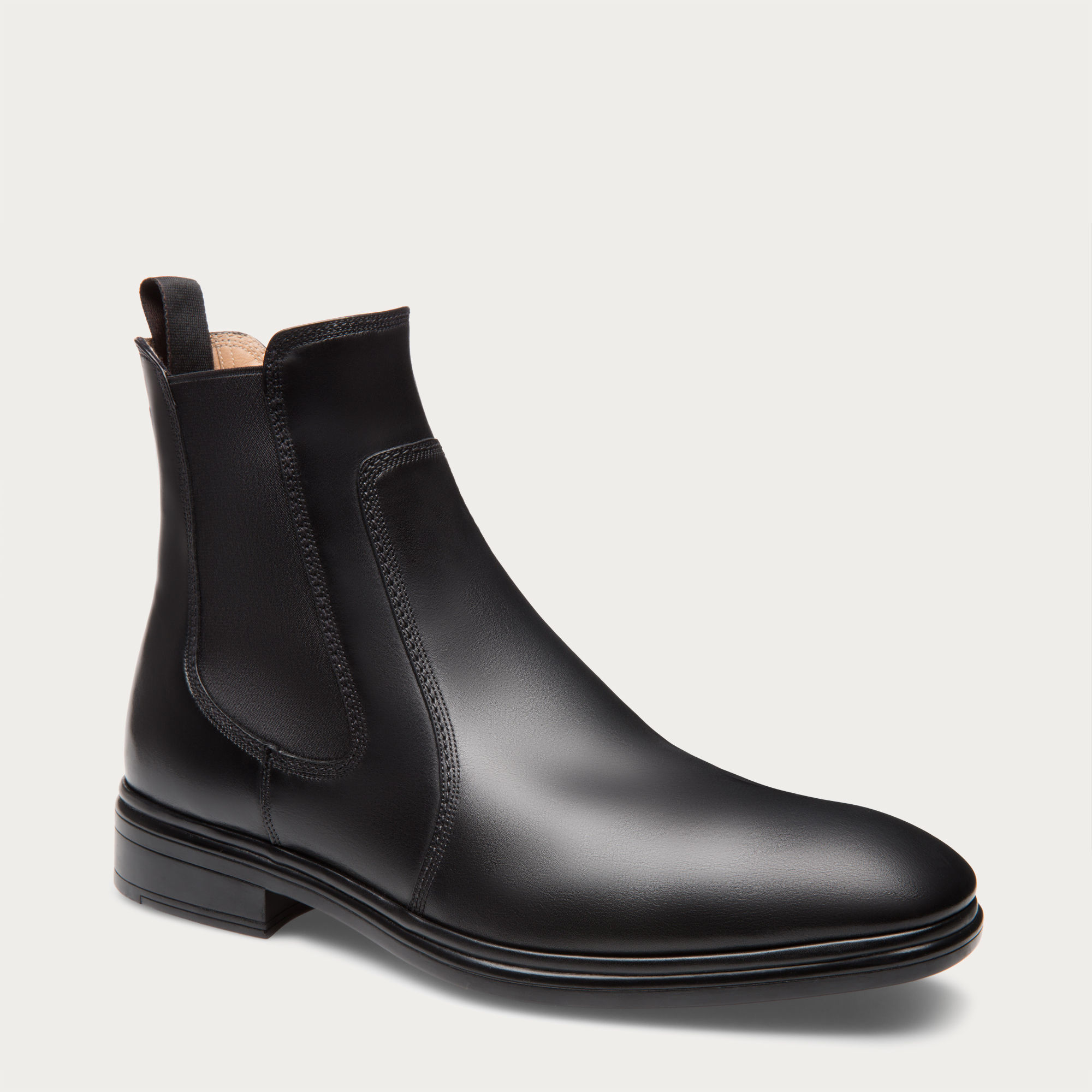 Bally Dress Leather Ankle Boots in Black for Men | Lyst