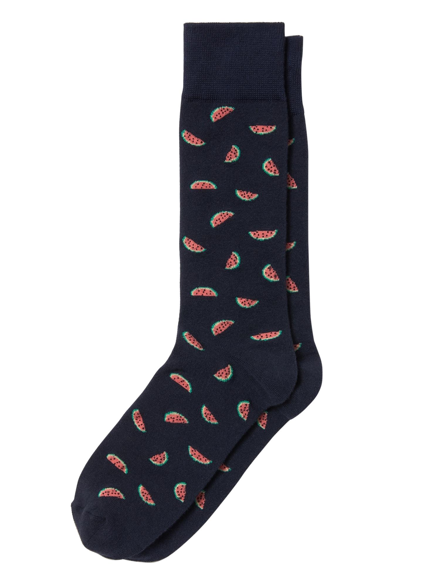 Banana Republic Watermelon Sock in Blue for Men Lyst
