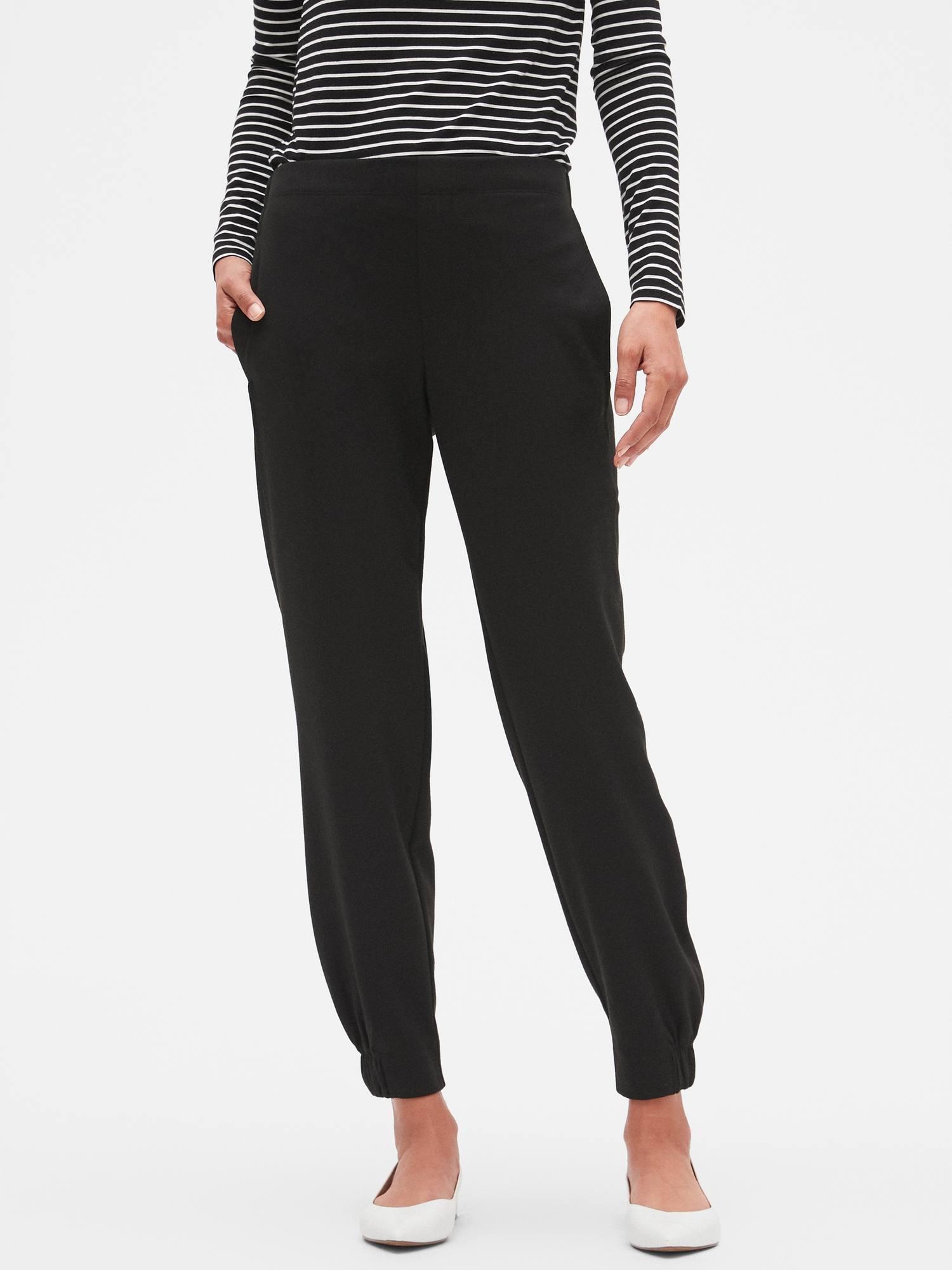 ponte jogger pants