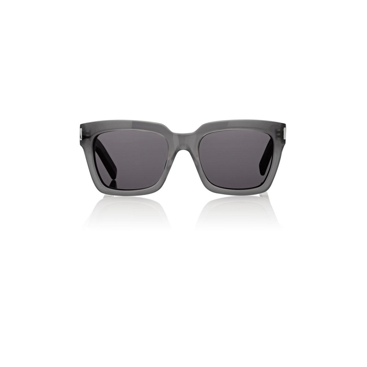 Lyst - Saint Laurent Square Sunglasses in Gray for Men