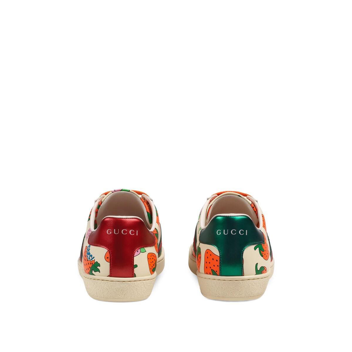 gucci women's new ace leather sneakers
