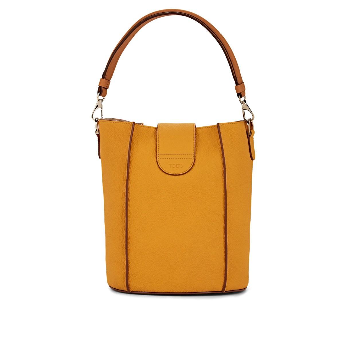 Double T Ring Leather Bucket Bag Double T Ring Leather Bucket Bag