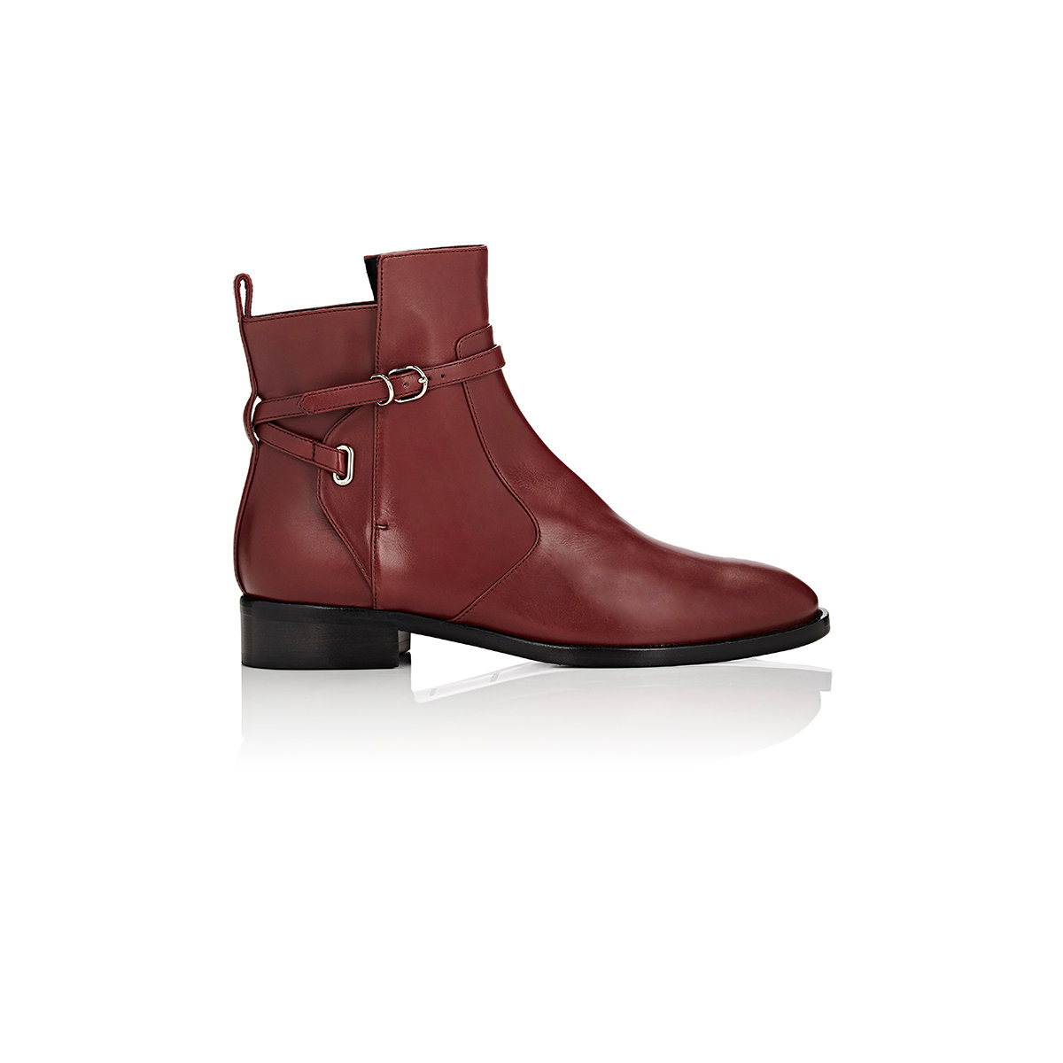 red balenciaga boots