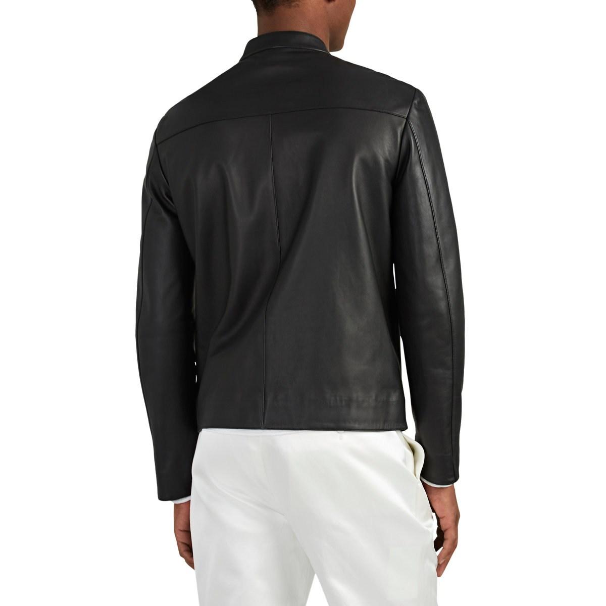 Lyst Fendi Karlito Studded Leather Jacket In Black For Men Gallery