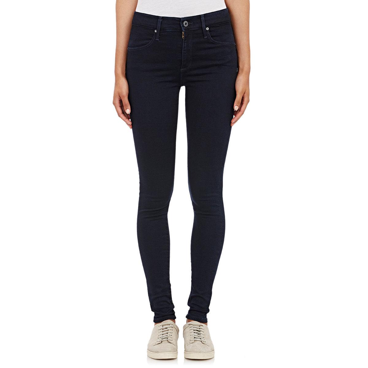 Ag jeans The Farrah Skinny Jeans in Blue | Lyst