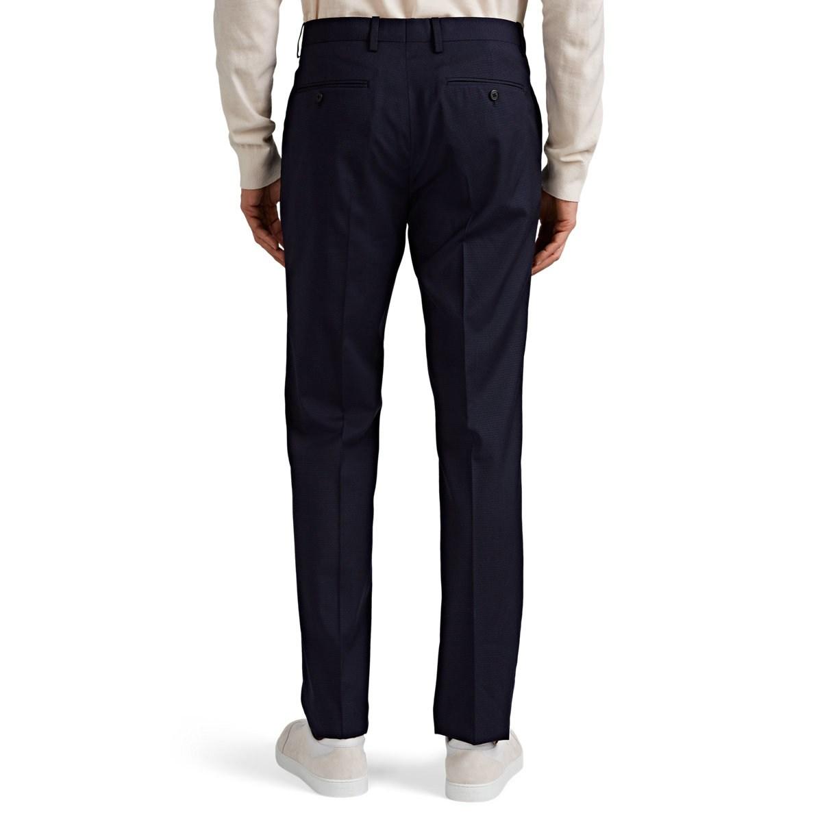 flat front trousers