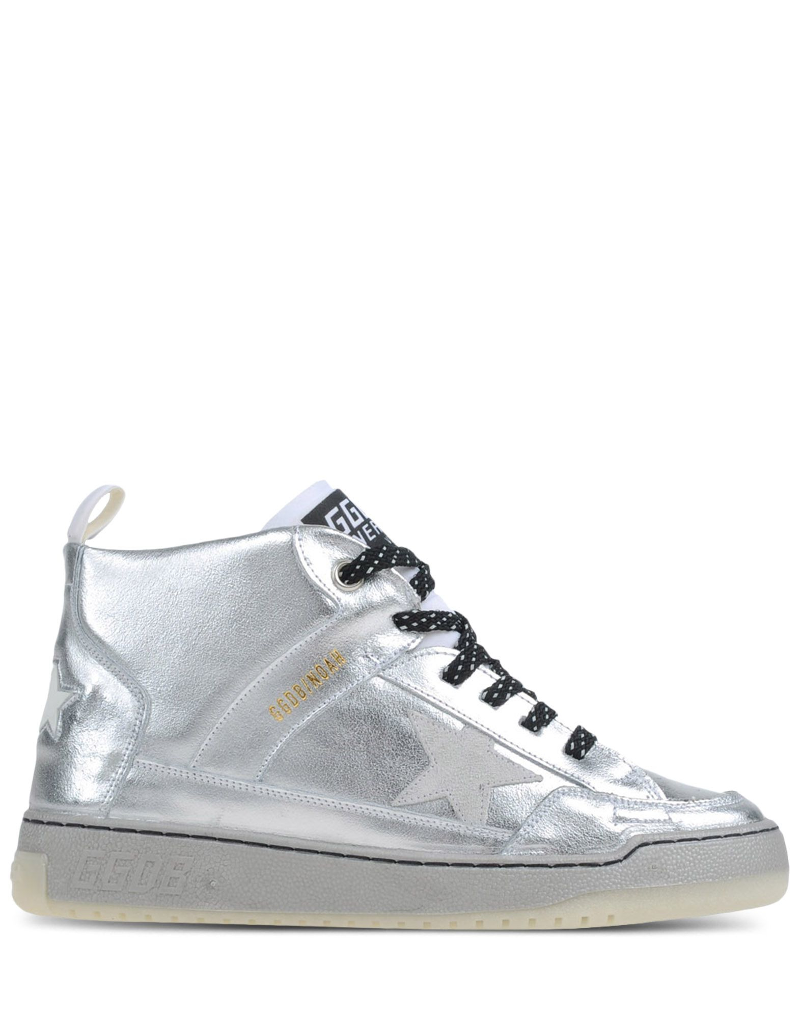 Golden goose deluxe brand High-top Sneakers in Silver | Lyst