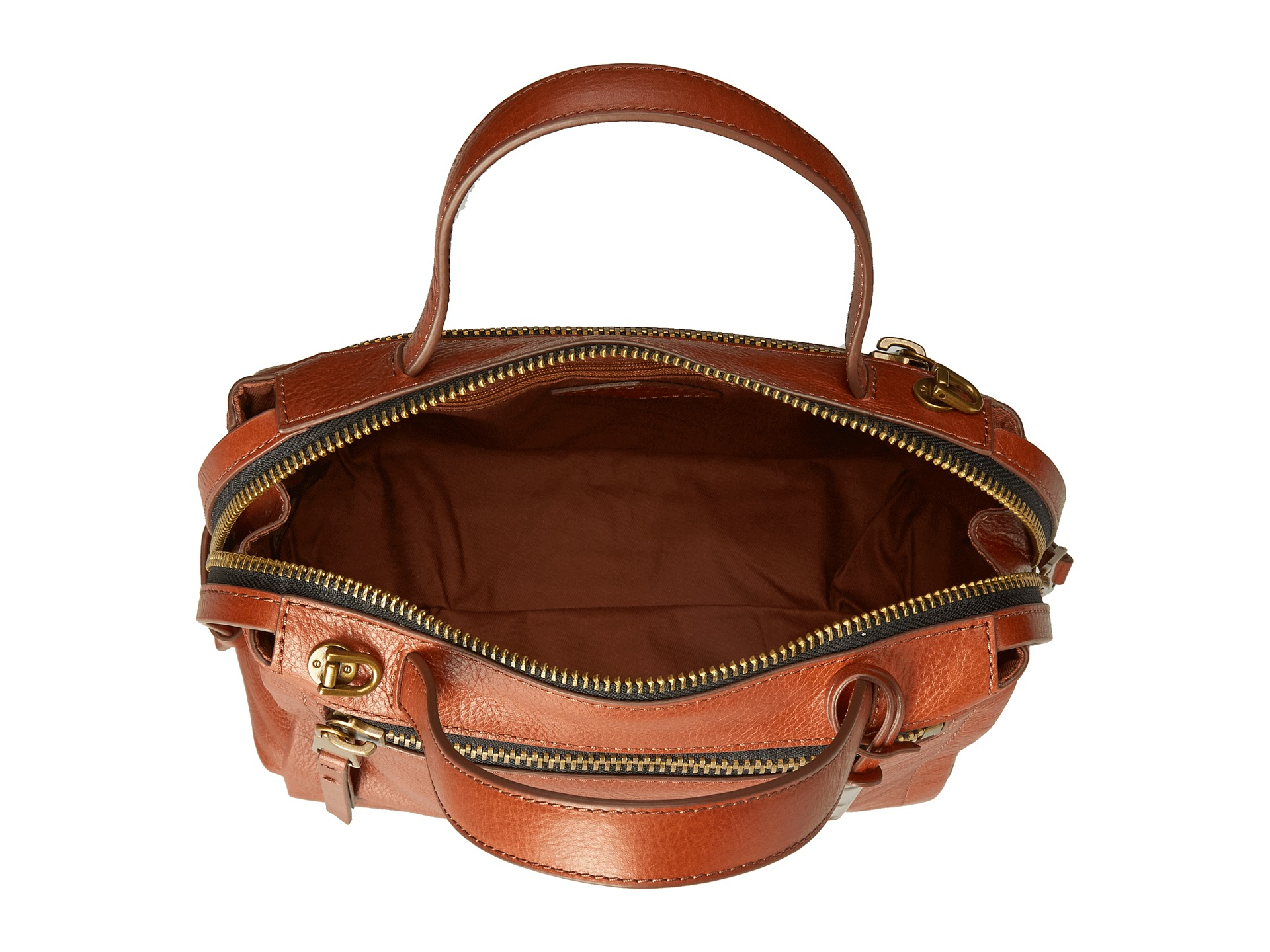 fossil bella satchel